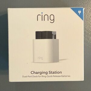 Ring Charging Station - Black and White
